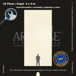 Plane 8X4M mit Schlaufen