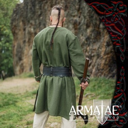 Armatae.shop Tunika Freki bestickt Olivgrün ALC-8149g 5 von Leonardo Carbone Armatae.shop Tunika Freki bestickt Olivgrün ALC-8149g 5 von Leonardo Carbone