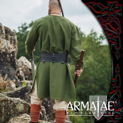 Armatae.shop Tunika Freki bestickt Olivgrün ALC-8149g 7 von Leonardo Carbone Armatae.shop Tunika Freki bestickt Olivgrün ALC-8149g 7 von Leonardo Carbone