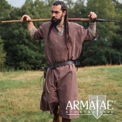 Armatae.shop Tunika Richard gebordet Kastanie ALC-8085k 2 von Leonardo Carbone Armatae.shop Tunika Richard gebordet Kastanie ALC-8085k 2 von Leonardo Carbone