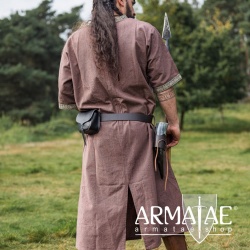 Armatae.shop Tunika Richard gebordet Kastanie ALC-8085k 3 von Leonardo Carbone Armatae.shop Tunika Richard gebordet Kastanie ALC-8085k 3 von Leonardo Carbone