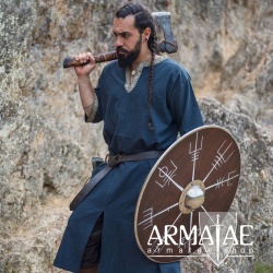Armatae.shop Tunika Richard gebordet Blau ALC-8085bl 2 von Leonardo Carbone Armatae.shop Tunika Richard gebordet Blau ALC-8085bl 2 von Leonardo Carbone