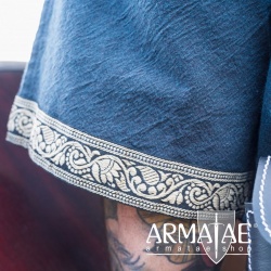 Armatae.shop Tunika Richard gebordet Blau ALC-8085bl 5 von Leonardo Carbone Armatae.shop Tunika Richard gebordet Blau ALC-8085bl 5 von Leonardo Carbone