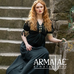 Sommerkleid Denise Grün/Natur